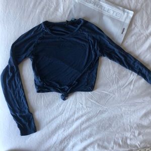 Alphalete Aspire Signature Tie Crop